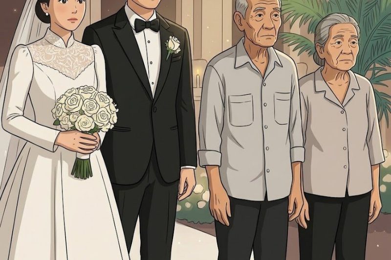 SEPASANG PENGEMIS TUA MUNCUL DI PERNIKAHAN ANAK MEREKA — NAMUN YANG TERJADI SETELAHNYA MENGEJUTKAN SEMUA ORANG