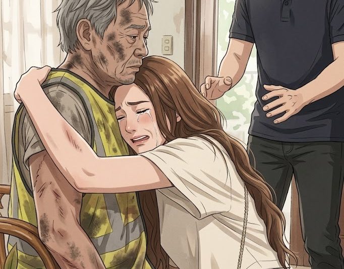 PEMUDA ITU MALU MEMPUNYAI AYAH SEORANG PEMULUNG DI DEPAN PACARNYA YANG KAYA DAN MENYEBUTNYA HANYA SEBAGAI “PEMBANTU”, TAPI DIA LANGSUNG BERSIMPUH DAN MENANGIS SAAT SI WANITA TIBA-TIBA MEMELUK AYAHNYA