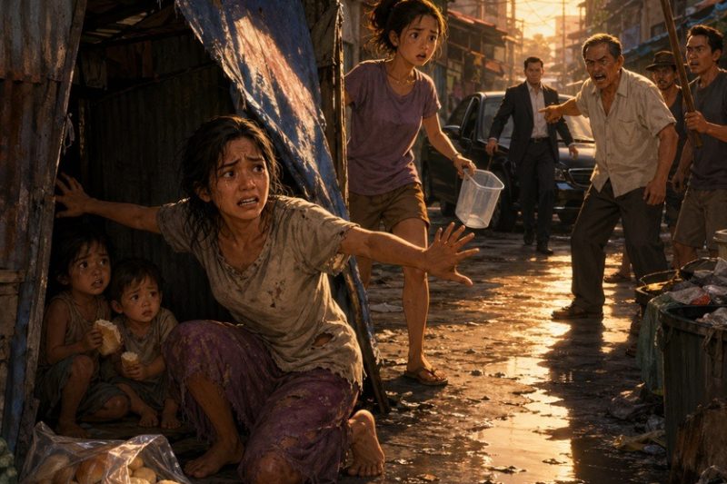 DIA TERTANGKAP KARENA “MENCURI” SEPOTONG ROTI DI DEPAN TOKO… NAMUN SAAT ORANG-ORANG MENGIKUTINYA, KENYATAAN DI BALIKNYA MEMBUAT SELURUH GANG DI TONDO TERDIAM SEKETIKA!