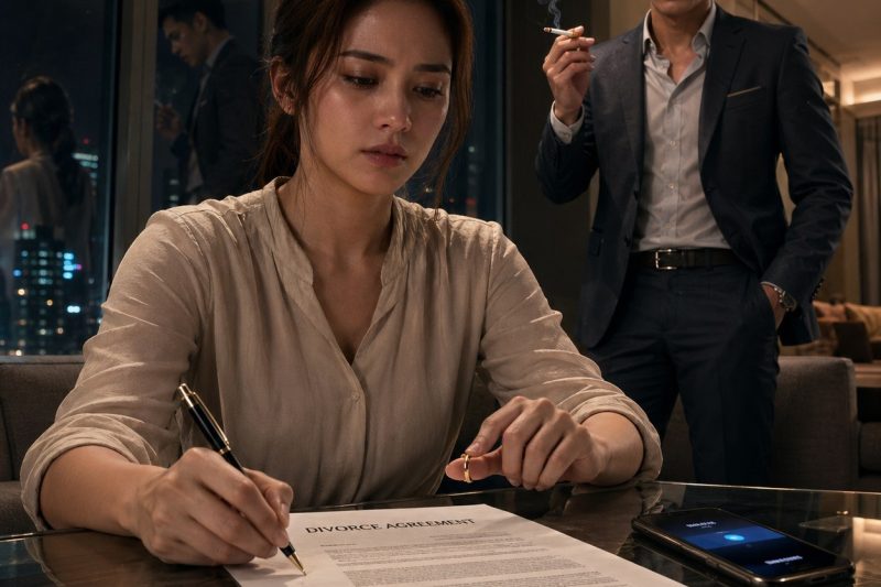 SAAT AKU MENANDATANGANI SURAT CERAI TANPA MENANGIS, SUAMIKU MENGIRA AKU HANYA BERPURA-PURA—HINGGA SEBUAH PESAN DATANG DAN MENGHANCURKAN WANITA YANG TELAH MEREBUTNYA DARIKU