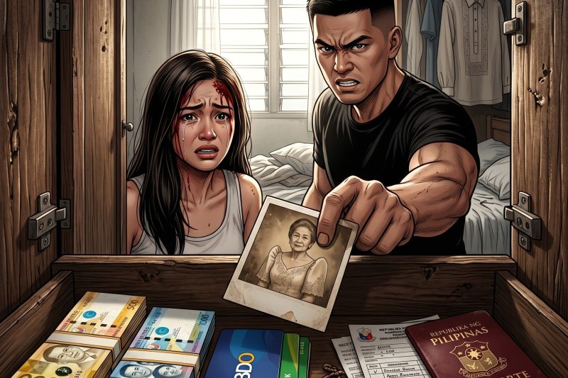 SEMBILAN hari setelah Ayah meninggal, saat aku sedang merapikan barang-barangnya, aku menemukan sebuah foto yang tersembunyi di bawah alas laci lemari.