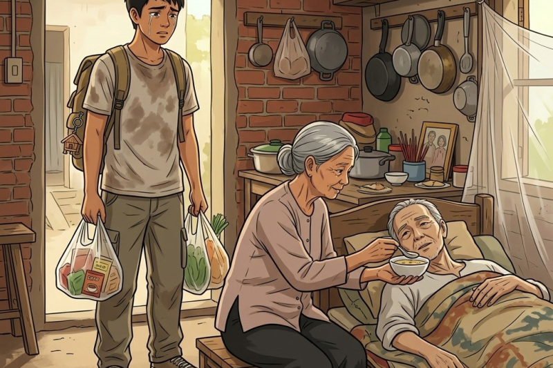 SELAMA BERBULAN-BULAN AKU MENGIRIM UANG KEPADA ORANG TUAKU—NAMUN SAAT AKU MEMBUTUHKAN MEREKA, BAHKAN HANYA SEBENTAR, MEREKA TAK BISA MEMENUHINYA. KARENA KECEWA, AKU MEMUTUSKAN MENGHENTIKAN SEMUANYA… NAMUN SETELAH SATU TAHUN, SAAT AKU KEMBALI KE RUMAH, ADA SESUATU YANG MENUNGGU—SESUATU YANG TAK SANGGUP KUHADAPI…
