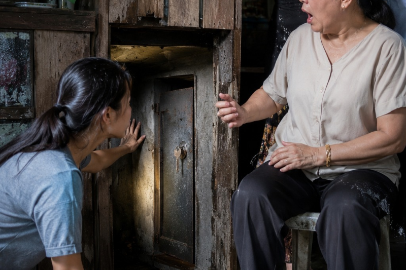Kakak laki-laki saya mengambil resort, kakak perempuan saya mengambil toko emas… sementara saya cuma dibuang ke warung kecil tua di Tondo — sampai malam ketika saya menghancurkan dinding di belakang toko itu…