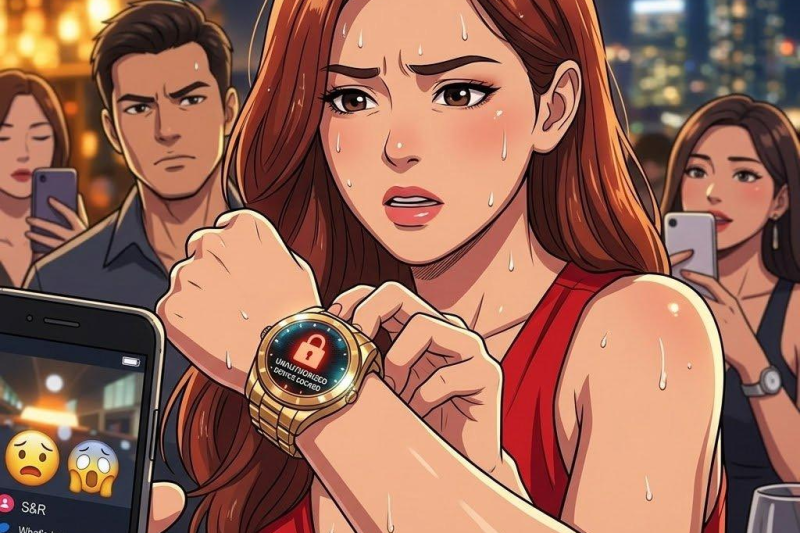 SEPUPU SAYA MELAKUKAN SIARAN LANGSUNG (LIVE), MEMAMERKAN ROLEX SEHARGA MILIARAN RUPIAH, DAN MENGAKU ITU ADALAH HADIAH DARI PACAR KAYANYA.