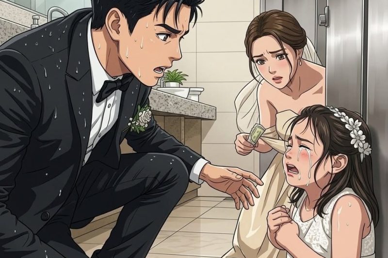 AKU MENGHENTIKAN PERNIKAHANKU SENDIRI DI DEPAN 300 TAMU SAAT MENYADARI KURSI PUTRIKU YANG BERUSIA ENAM TAHUN KOSONG. SEMUA ORANG MENGIRA AKU SUDAH GILA. NAMUN, KETIKA MENEMUKANNYA DI DALAM KAMAR MANDI, APA YANG KULIHAT DAN KUDENGAR BENAR-BENAR MENGHANCURKAN HATIKU… DAN MEMBUATKU BERTEKAD MENGHANCURKAN HIDUP WANITA YANG BERDIRI DI ALTAR.**