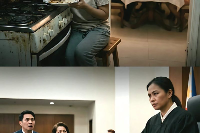 IBU MERTUAKU YANG SOMBONG MEMAKSA MENANTUNYA MAKAN SISA MAKANAN DI SAMPING TUNGKU DAPUR—NAMUN KEESOKAN HARINYA MEREKA HAMPIR PINGSAN SAAT MENGETAHUI BAHWA HAKIM AGUNG YANG AKAN MENGADILI MEREKA ADALAH WANITA YANG SELAMA INI MEREKA HINA**