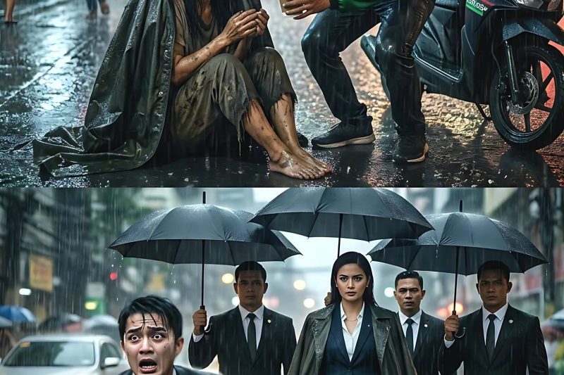 SEORANG MILIARDER MENYAMAR MENJADI PENGEMIS UNTUK MENGUJI KESETIAAN KEKASIHNYA—NAMUN SAAT PRIA ITU MENGUSIRNYA, SEORANG KURIR YANG BAIK HATI MENOLONGNYA, DAN KEPADANYALAH IA MENYERAHKAN KEKAYAAN BERNILAI MILIARAN RUPIAH**