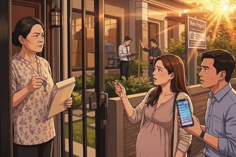 Diam-Diam Menantuku Menggunakan Kunci Rumahku—Jadi Aku Mengganti Kuncinya, Tapi Yang Lebih Mengejutkan Mereka Adalah Apa yang Kujual Sebelum Matahari Terbenam**