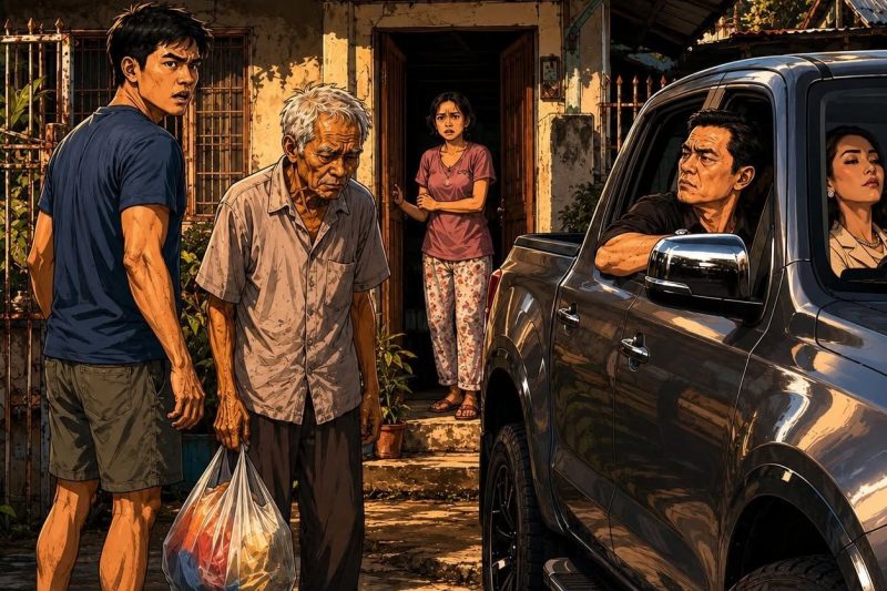 PAMAN MENGATAKAN KAKEKKU HANYALAH BEBAN, LALU MENINGGALKANNYA DI RUMAH KAMI YANG SEMPIT. TAPI SAAT KAKEK MENYERAHKAN SEBUAH KUNCI BERKARAT KEPADAKU, KAMI BARU MENGETAHUI ALASAN SEBENARNYA—ADA ORANG YANG MEMAKSANYA MENANDATANGANI SESUATU, DAN ANAKNYA SENDIRI SIAP MENGHANCURKAN SELURUH KELUARGA DEMI ITU**