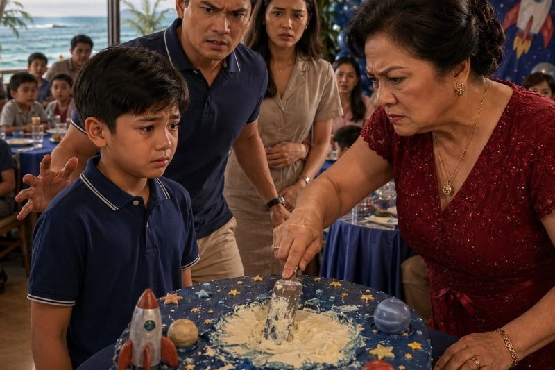 DI ULANG TAHUN KE-10 ANAKKU, MEREKA MENGHAPUS NAMANYA DARI KUE ULANG TAHUNNYA SENDIRI—KEESOKAN HARINYA AKU MENINGGALKAN SURAT GUGATAN DI ATAS MEJA, TAPI SEBUAH TELEPON DARI BANK MEMBONGKAR PENGKHIANATAN YANG JAUH LEBIH BESAR**