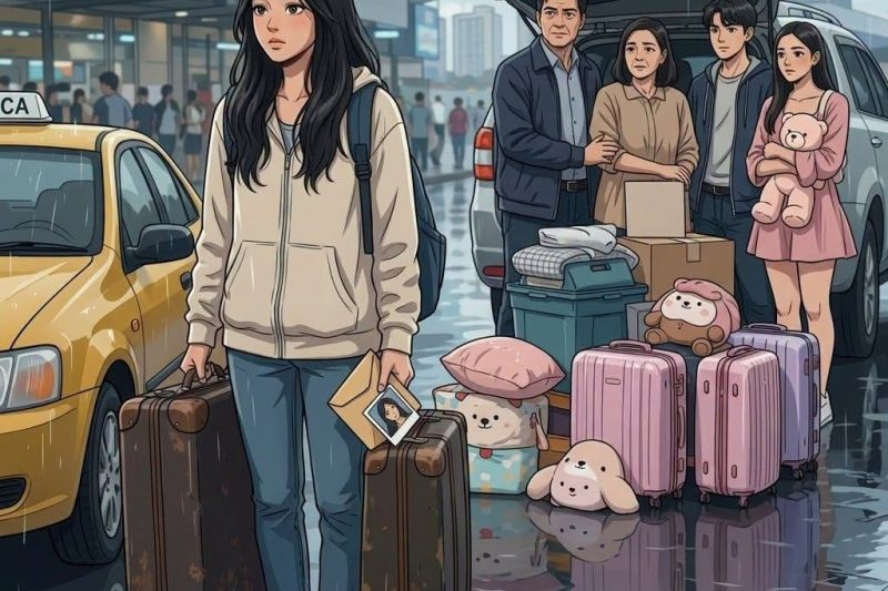 SEMENTARA MEREKA MENYIAPKAN DUA MOBIL UNTUK MENGANTAR ANAK KESAYANGAN MEREKA, AKU BERANGKAT KE KAMPUS SENDIRIAN—NAMUN PADA HARI DAFTAR ULANG, SATU PANGGILAN TELEPON MEMBONGKAR RAHASIA YANG MEREKA SEMBUNYIKAN SELAMA DELAPAN BELAS TAHUN**